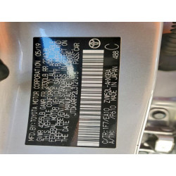 2020 TOYOTA PRIUS JTDKARFP2L3121016 72217195