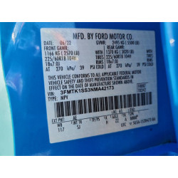 2022 FORD MUSTANG 3FMTK1SS3NMA42173 97659115