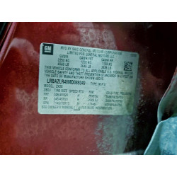 2021 BUICK ENVISION LRBAZLR48MD088049 96617385