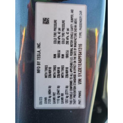 2023 TESLA MODEL 3 5YJ3E1EA6PF641316 91572085