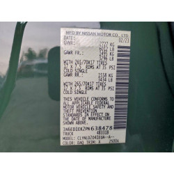 2023 NISSAN FRONTIER 1N6ED1EK2PN638478 73109605