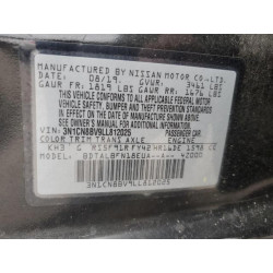 2020 NISSAN VERSA 3N1CN8BV9LL812025 92073635