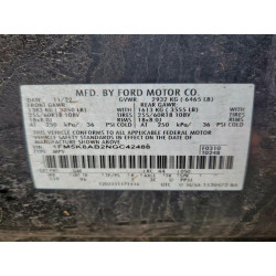 2022 FORD EXPLORER 1FM5K8AB2NGC42488 95210245