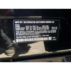 2023 BMW X5 5UXCR6C04P9R98871 59570823