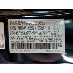 2024 HONDA CIVIC 2HGFE2F5XRH563562 94348645