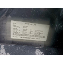 2021 TESLA MODEL Y 5YJYGDED3MF133098 98443565