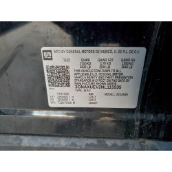 2022 CHEVROLET EQUINOX 3GNAXUEV2NL115535 72109165