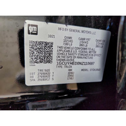 2022 CHEVROLET ALL Models 1GCUYHED0NZ110697 72641385