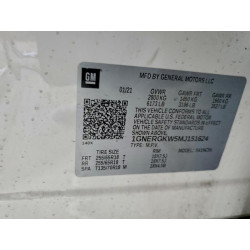 2021 CHEVROLET TRAVERSE 1GNERGKW5MJ151624 99517435