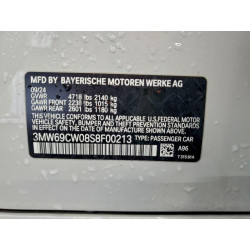 2025 BMW 3 SERIES 3MW69CW08S8F00213 97620565