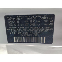 2023 HYUNDAI ELANTRA KMHLR4AF1PU562470 95976605