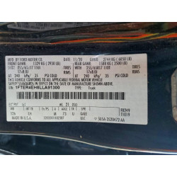 2020 FORD RANGER 1FTER4EH8LLA91300 96030535