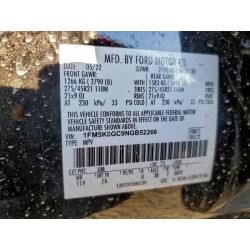 2022 FORD EXPLORER 1FM5K8GC9NGB52268 72376895