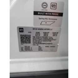 2023 CADILLAC XT6 1GYKPDRS9PZ142573 92106105