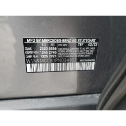 2023 MERCEDES-BENZ EQB 250+ W1N9M0CB1PN034902 92422545