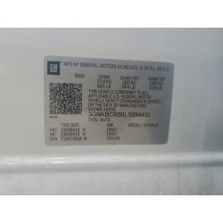 2020 CHEVROLET BLAZER 3GNKBCRS0LS694430 96501475