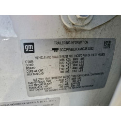 2021 CHEVROLET ALL Models 3GCPWBEKXMG351082 96687695