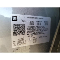 2025 CHEVROLET TRAILBLZR KL79MPSLXSB207091 93421855