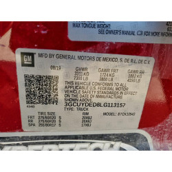 2020 CHEVROLET ALL Models 3GCUYDED8LG113157 99305765