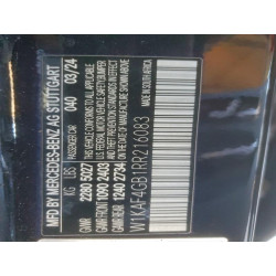 2024 MERCEDES-BENZ C-CLASS W1KAF4GB1RR216083 99181735