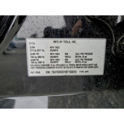 2024 TESLA MODEL Y 7SAYGDED1RF160018 95446485