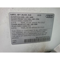2023 AUDI Q5 WA1EAAFY4P2101511 95920525
