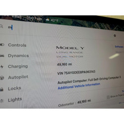 2023 TESLA MODEL Y 7SAYGDEE8PA063143 72626055