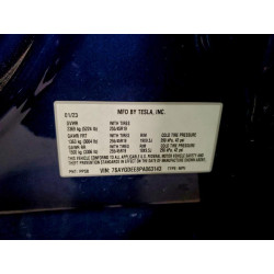 2023 TESLA MODEL Y 7SAYGDEE8PA063143 72626055