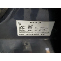 2023 TESLA MODEL Y 7SAYGAEE2PF853765 93929595