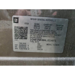 2020 CHEVROLET TRAVERSE 1GNEVNKW4LJ114871 98905615