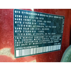 2024 VOLKSWAGEN TAOS SE 3VVSX7B24RM000316 92399005