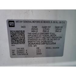 2023 CHEVROLET EQUINOX 3GNAXKEG8PS211054 95644775