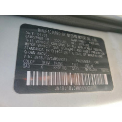 2021 NISSAN ROGUE JN1BJ1BV3MW569371 97390815