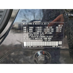 2022 HONDA HR-V 3CZRU6H51NM706469 96785025