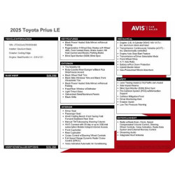 2025 TOYOTA PRIUS JTDACAAU7S3059468 97987135