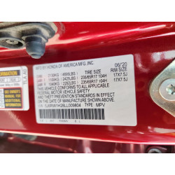 2020 HONDA CRV 5J6RW1H28LL009804 68458085