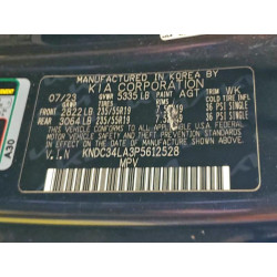 2023 KIA EV6 LIGHT KNDC34LA3P5612528 98919145