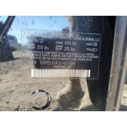 2020 HYUNDAI SONATA 5NPEL4JA2LH033164 91963715