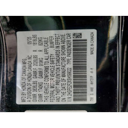 2025 HONDA CIVIC 2HGFE2F2XSH599022 72589375