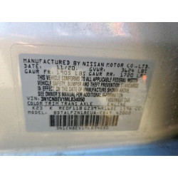 2021 NISSAN VERSA 3N1CN8EV1ML834050 91256325