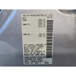 2023 NISSAN ALTIMA 1N4BL4CV1PN370536 99738185