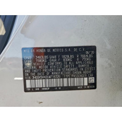 2020 HONDA FIT 3HGGK5H42LM718326 96332765