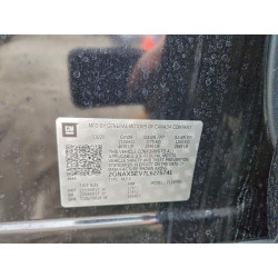 2020 CHEVROLET EQUINOX 2GNAXSEV7L6275741 95771225