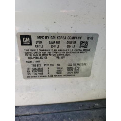 2020 CHEVROLET TRAX KL7CJPSB6LB021975 87004365