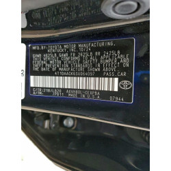 2025 TOYOTA CAMRY 4T1DAACK6SU064097 99016635