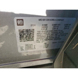 2025 CHEVROLET TRAX KL77LHEP0SC102052 91526375