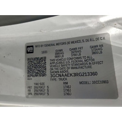 2024 CHEVROLET ALL Models 3GCNAAEK3RG213360 95921555