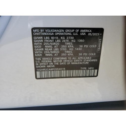 2023 VOLKSWAGEN ATLAS 1V2HR2CA8PC554015 87089595