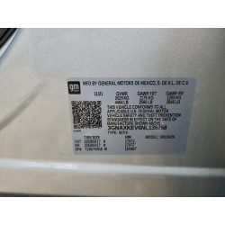 2022 CHEVROLET EQUINOX 3GNAXKEV6NL135758 98552585