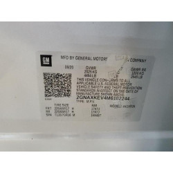 2021 CHEVROLET EQUINOX 2GNAXKEV4M6102244 82669085